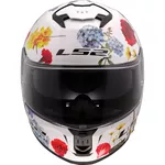 Capacete Ls2 Ff808 Stream II Flowers - Branco