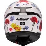 Capacete Ls2 Ff808 Stream II Flowers - Branco