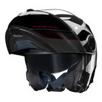 Capacete Norisk Force 2 Articulado Kore - Branco Cinza (Viseira Solar)