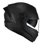 Capacete Norisk Force 2 Articulado Monocolor - Preto Fosco (Viseira Solar)
