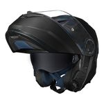 Capacete Norisk Force 2 Articulado Monocolor - Preto Fosco (Viseira Solar)
