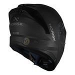 Capacete Norisk Force 2 Articulado Monocolor - Preto Fosco (Viseira Solar)