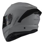 Capacete Norisk Force 2 Articulado Monocolor - Nardo Grey (Viseira Solar)