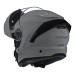 Capacete Norisk Force 2 Articulado Monocolor - Nardo Grey (Viseira Solar)