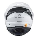 Capacete Norisk Force 2 Articulado Monocolor - Branco (Viseira Solar)
