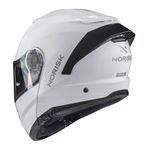 Capacete Norisk Force 2 Articulado Monocolor - Branco (Viseira Solar)