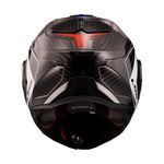 Capacete LS2 FF901 Advant X Carbon - Branco Azul Vermelho