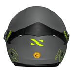 Capacete Norisk Neo (Aberto) - Monocolor Cinza Fosco