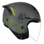 Capacete Norisk Neo (Aberto) - Monocolor Cinza Fosco