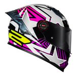 Capacete Ls2 Ff358 Pro Estellar - Preto/Rosa