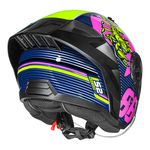 Capacete Ls2 Of616 Airflow 2 Sting - Azul/Rosa
