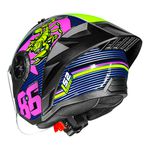 Capacete Ls2 Of616 Airflow 2 Sting - Azul/Rosa