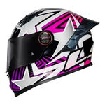 Capacete Ls2 Ff358 Pro Estellar - Preto/Rosa