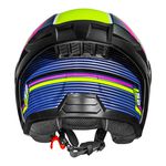 Capacete Ls2 Of616 Airflow 2 Sting - Azul/Rosa