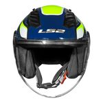 Capacete Ls2 Of616 Airflow 2 Sting - Azul/Rosa