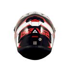 Capacete LS2 FF358 Draze - Preto Vermelho Branco