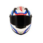 Capacete LS2 FF358 Draze - Branco Azul Vermelho