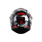 Capacete LS2 FF358 Tank - Preto Vermelho