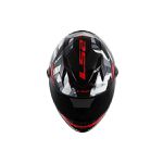 Capacete LS2 FF358 Tank - Preto Vermelho