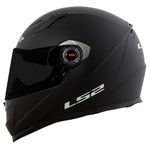 Capacete LS2 FF358 Monocolor - Preto Fosco
