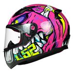 Capacete LS2 FF353 Rapid Badass - Roxo