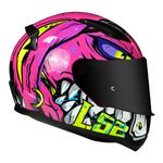 Capacete LS2 FF353 Rapid Badass - Roxo