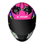 Capacete LS2 FF353 Rapid Badass - Roxo