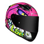 Capacete LS2 FF353 Rapid Badass - Roxo