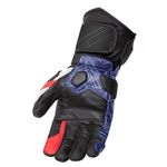 Luva X11 Racer 2 Azul Vermelho Branco