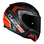 Capacete LS2 FF353 Rapid Doom - Preto Fosco Vermelho