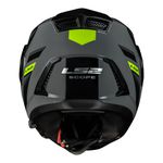 Capacete LS2 Articulado FF902 Scope Max - Preto Amarelo