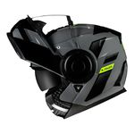 Capacete LS2 Articulado FF902 Scope Max - Preto Amarelo