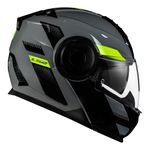 Capacete LS2 Articulado FF902 Scope Max - Preto Amarelo