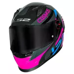 Capacete Ls2 Ff358 Pro Modok - Preto/Rosa