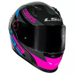 Capacete Ls2 Ff358 Pro Modok - Preto/Rosa