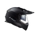 Capacete LS2 MX436 Pioneer Evo Monocolor - Preto Fosco