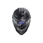 Capacete LS2 MX436 Pioneer Evo Monocolor - Preto Fosco