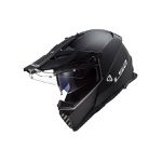 Capacete LS2 MX436 Pioneer Evo Monocolor - Preto Fosco