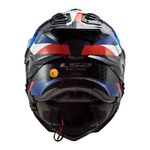 Capacete LS2 MX701 Explorer C Frontier - Preto Azul 
