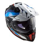 Capacete LS2 MX701 Explorer C Frontier - Preto Azul 