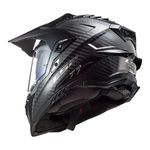 Capacete LS2 MX701 Explorer C - Solid Carbon