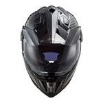 Capacete LS2 MX701 Explorer C - Solid Carbon