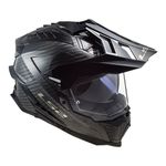 Capacete LS2 MX701 Explorer C - Solid Carbon