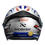Capacete Norisk Neo (Aberto) Galaxy - Prata Azul