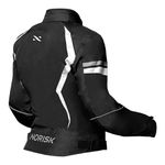 Jaqueta Feminina Norisk Lady Tornado - Preto/branco