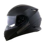 Capacete Norisk Ff302 Soul Monocolor - Preto Fosco (Viseira Solar)