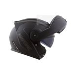 Capacete Norisk Ff345 Route Articulado Monocolor - Preto Fosco (Viseira Solar)