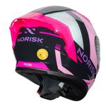 Capacete Norisk Flow Run - Azul/rosa