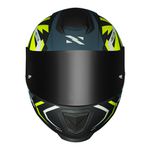 Capacete Norisk FF802 Razor Godspeed - Azul Fosco Amarelo