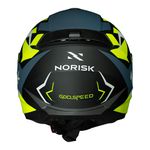 Capacete Norisk FF802 Razor Godspeed - Azul Fosco Amarelo